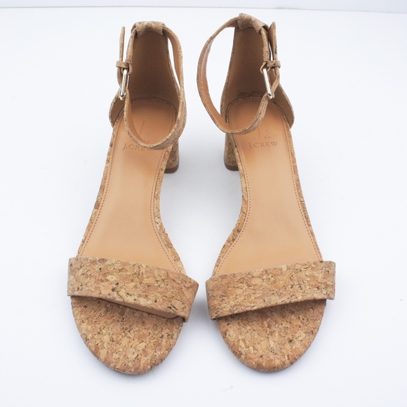 JCREW Cork Heel Sandals - Picture 3 of 4
